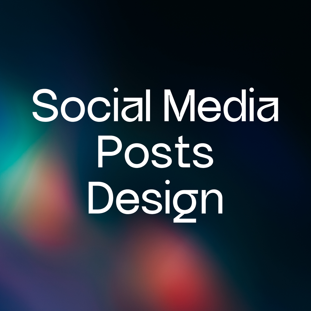 Ontwerp van socialmediaposts